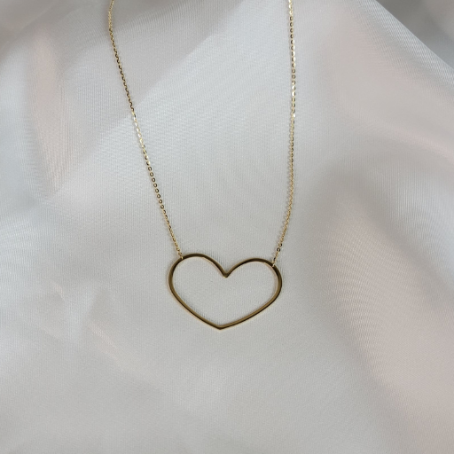 Open Heart Necklace